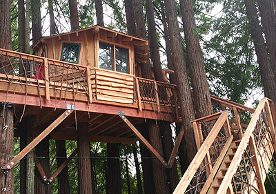 Gay's Fairy Tree House by the Tree House Guys, DIY network