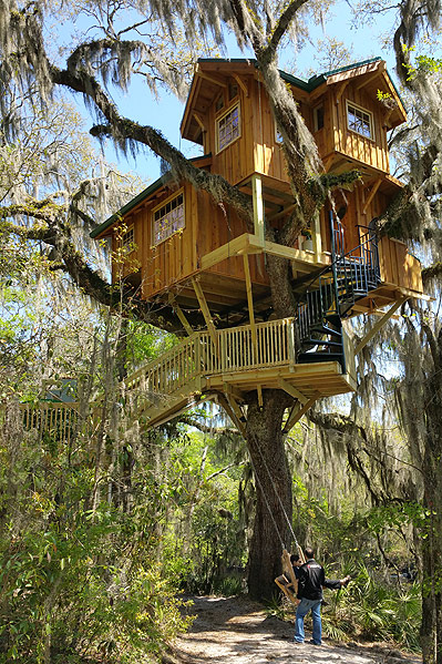 Spirit of the Suwannee - Live Oak, FL tree house by the Tree House Guys, DIY network