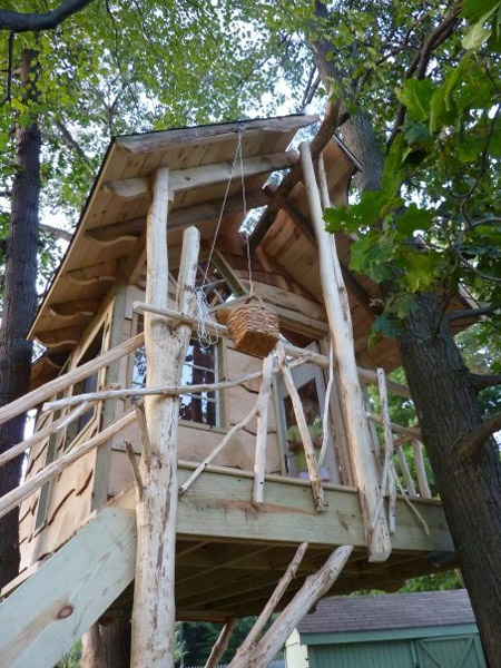 The Treehouse Guys make a wish tree house