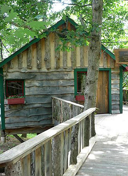 Camp Still Meadown custom treehouse by The Treehouse Guys in Linville, Virginia