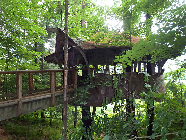 yestermorrow design and build school Warren Vermont treehouse by The tree house guys