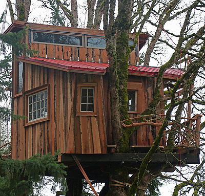Tree Climbers Perch - Oregon City, Or. by the Tree House Guys, DIY network
