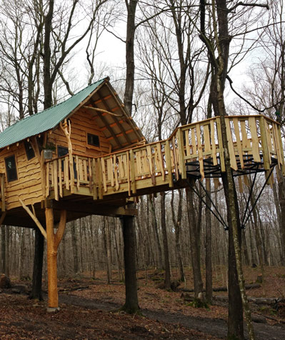 Treehouse on DIY network by The Treehouse Guys - Sunshine Camp – Rochester, NY