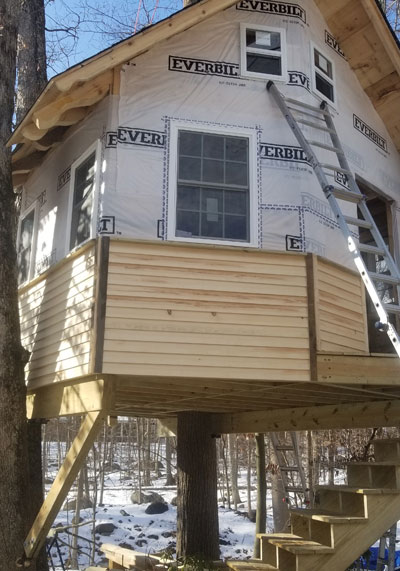 The Treehouse Guys - custom backyard tree house design and build